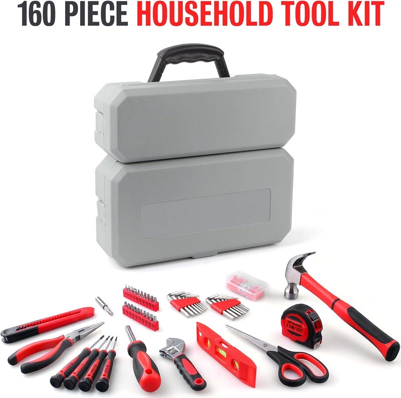 Winner 160-Piece All-Purpose Household Tool Kit in Delicate Toolbox, Suitable for Both Male and Female, Great for Common Home Repairs, House DIY Project, Garage, Office, Housewarming and Birthday Gift - Image 4